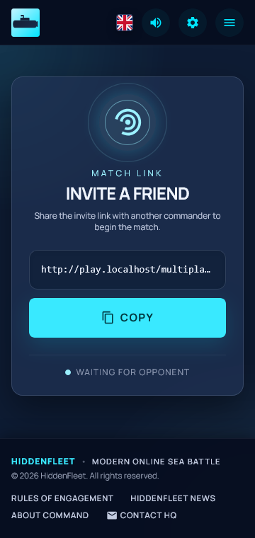 Online Sea Battle multiplayer game with friends via link or matchmaking